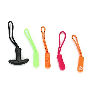 Popular fluorescent decorate zipper slider metal zipper slider and pulls autolock