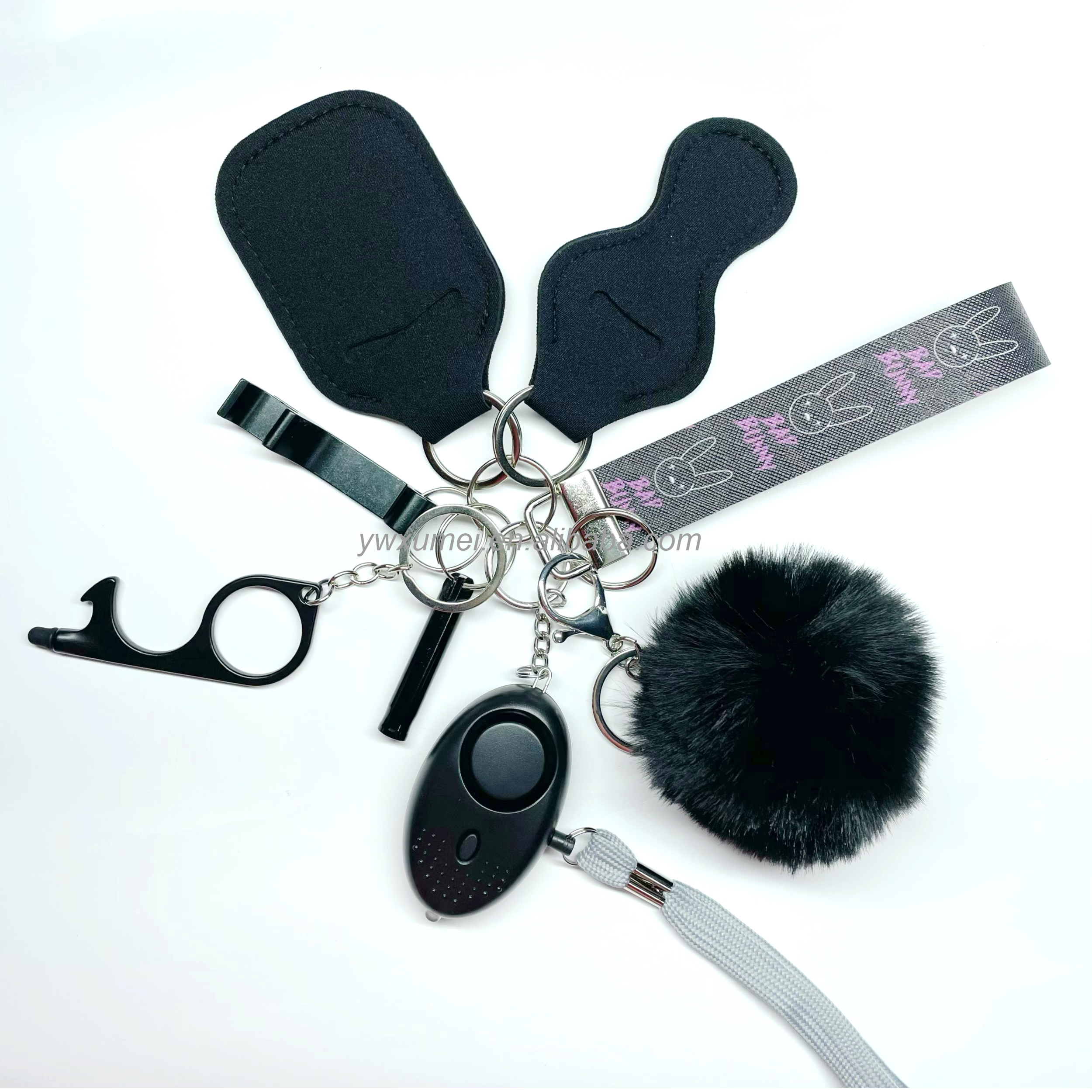 Lapin noir 8pcs