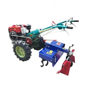 10hp Farm Mini Diesel Motocultor Power Tiller Two Wheel Mini Walking Hand Tractor Preços Para Taifeng Hot Sale Product