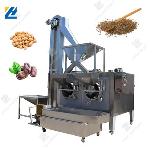 Factory price nut grain roasting machine nuts seeds roaster peanut hazelnut cooling roasting machine