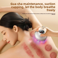 Smily Beauty HM005 2026 Personnalisation d'usine LOGO Masseur électrique Gua Sha chauffant anti-cellulite rechargeable USB 1800mAh