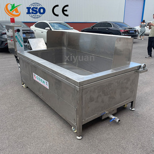 Large Capacity Frying Machine Mesh Basket French Fries Gas Auto Stir Fry Snacks Crisp Potato <strong>Chips</strong> Batch <strong>Fryer</strong> - Product Image 1