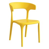 Chaise de salle à manger en corne nordique moderne chaise de restauration rapide pour la maison et les loisirs chaise en plastique facile