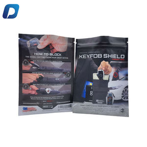 Custom Printed Resealable <strong>Foil</strong> Plastic <strong>Zip</strong> Lock Stand up <strong>Pouches</strong> Zipper Mylar Bag Design Packaging Bags 3.5 Matte Black - Product Image 5