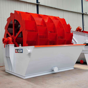 Machine de lavage de sable à godets rotatifs pour le traitement des minerais avec engrenages et pompe, capacité de 20-180 t/h pour l'exploitation minière - Product Image 2