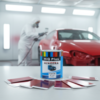 Revêtement liquide haute brillance 2K rouge vif pour voiture, peinture en résine polyuréthane flexible, résistante aux intempéries, peinture en spray liquide, fiche de données de sécurité (FDS)