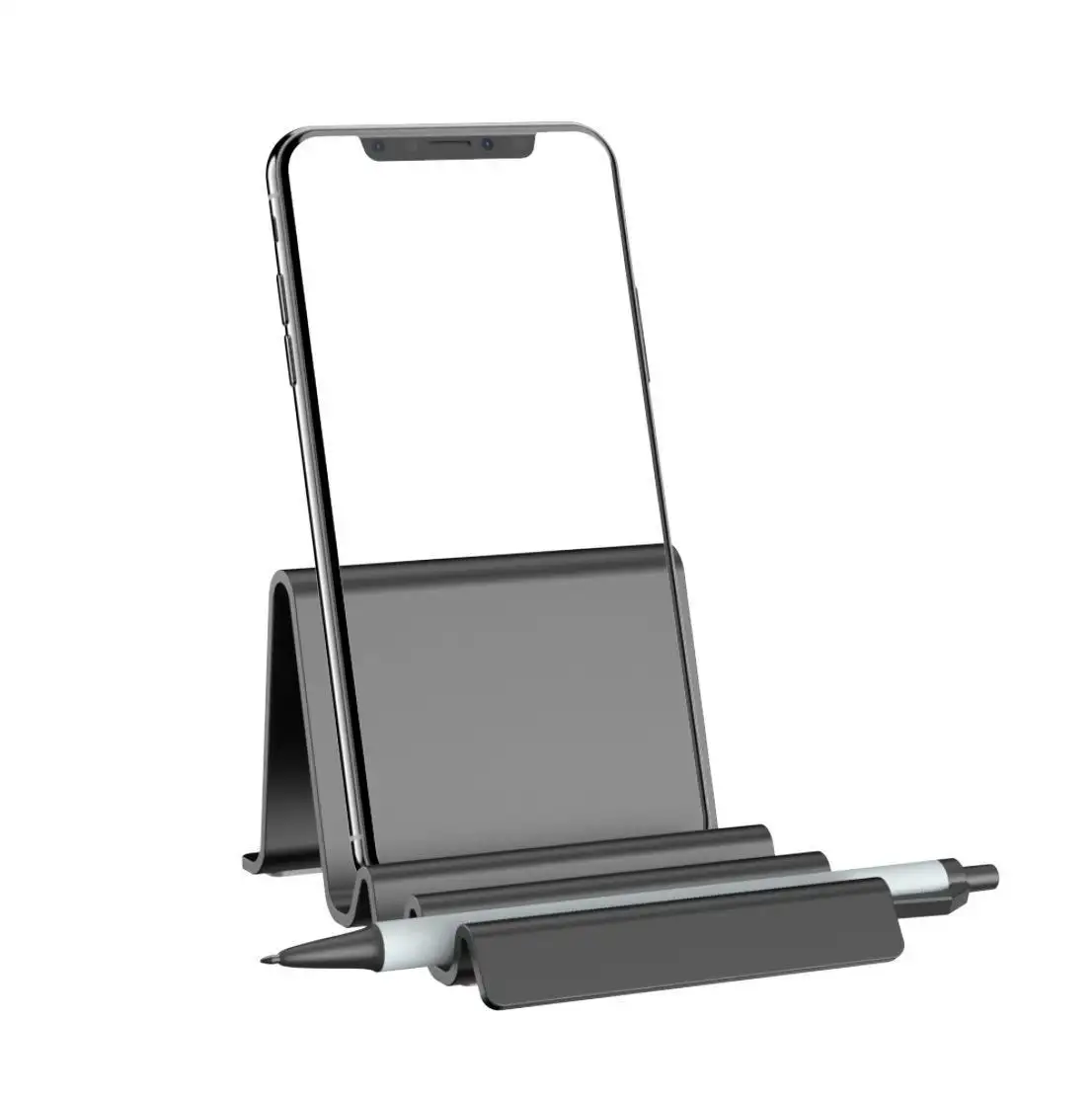 波形最新デザインのポータブルミニデスクトッププラスチック携帯電話ホルダーファブレット調節可能なタブレットスタンド