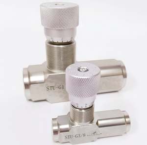 Vanne de régulation de débit hydraulique pour mini-excavatrice STB-G3/8 L08 M14 DN10 STB-G1/4 - Product Image 4