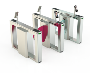 Tourniquet à battant OEM en acier inoxydable 304, contrôle d'accès de sécurité, barrière à clapet, protection IP68, carte à puce, reconnaissance faciale - Product Image 2