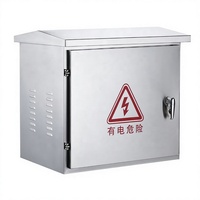 Boîtier de distribution électrique extérieur en acier inoxydable 304 certifié CE, OEM/ODM personnalisé, IP65, 1 pièce MOQ