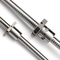 ZCF/Hiwin 1605 1610 2005 2010 Ball Screw Linear Guide Bearing-Accuracy Tinggi Baja Tahan Karat Ulir Rol Garansi 1,5 Tahun