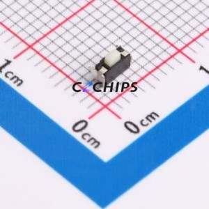 TS3819ZJ 160gf Tactile Switch SMD Switch Single Pole Single Throw Round Button 1.6N Horizontal Mount - Product Image 1
