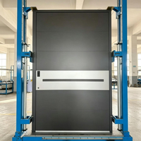 Porte pivotante de sécurité robuste en acier inoxydable Zonle, porte d'entrée principale extérieure moderne avec serrure intelligente électronique