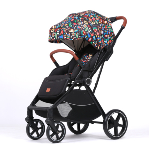 <span class=keywords><strong>Cochecito</strong></span> de Bebé de Lino Personalizado Easy Walk, <span class=keywords><strong>Cochecito</strong></span> Ligero y Portátil con Marco de Aleación de Aluminio, Cinturón de Seguridad de 5 Puntos - Product Image 2