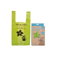 Fabriek Directe Milieuvriendelijke Composteerbare Biologisch Afbreekbare Hdpe Ldpe Pe Pla Aangepaste Print Afval Afval Hond Poep Zak