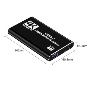 Haowei 4K <b>HDMI</b> Video Capture Card <b>USB</b> 3.0 For PS4 Game Console Computer Recording - Product Image 1
