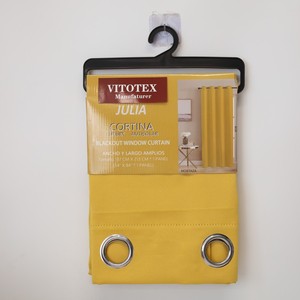 Rideaux occultants à œillets pour chambre et salon, isolants thermiques et assombrissants - Product Image 1