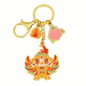 Porte-clés en métal personnalisés, design créatif, anime, dessin animé, pendentifs mignons, vente en gros - Product Image 2