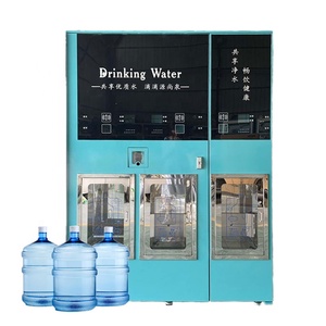 Máquina Expendedora de Autoservicio de Relleno Automático de Agua Purificada con Hidrógeno para Negocios que Funciona con Monedas - Product Image 3