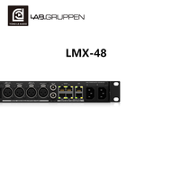 Sistema de Gestión de Altavoces Profesional de Metal Lake LMX48 con Mezclador Digital de Efectos Cruzados y Procesador de Audio FM para Uso en Escenarios
