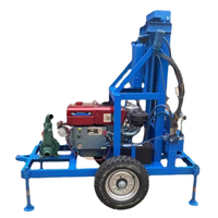 Plateforme de forage diesel, petite plateforme de forage hydraulique, plateforme de forage de puits profonds pour usage domestique