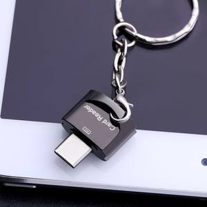 Hot Selling OEM Brand USB3.1 OTG Adapter Android Type-C Single Slot SD/TF <b>Card</b> Reader Mobile <b>Phone</b>/Tablet Connection External TF - Product Image 4