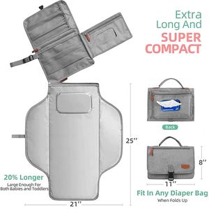 Tapis à langer imperméable pour bébé, multifonctionnel, pour les voyages - Product Image 2