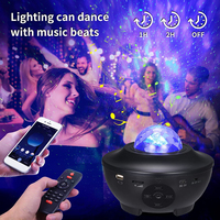 Projecteur LED intelligent WiFi Galaxy avec commande vocale, haut-parleur sans fil, synchronisation musicale, lumière étoilée et télécommande