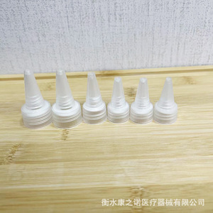 Tapa de Botella de Plástico de 18, 20 y 24 mm de Diámetro con Boquilla Puntiaguda de Grado Alimenticio para Cosméticos - Product Image 3