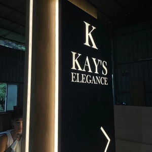 Tùy chỉnh biển báo kinh doanh dấu hiệu xây dựng đường dấu hiệu pylon trung tâm mua sắm ngoài trời bãi đậu xe wayfinding hướng dẫn thiết kế hệ thống dấu hiệu Plaza - Product Image 2