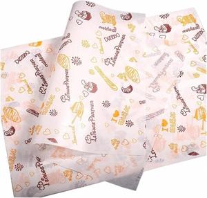 Papel de Hornear Encerado, Resistente al Agua y a la Grasa, para Envolver Galletas y Pasteles, Diseño Personalizado, Venta al Por Mayor de Fábrica - Product Image 1