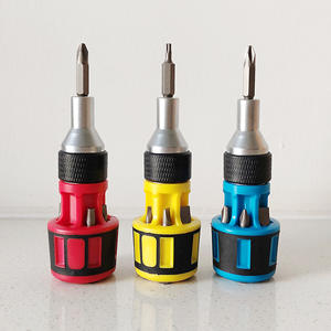 Multi Functional 7 In 1 <b>Ratchet</b> <b>Screwdriver</b> Set Chromium Vanadium Steel Magnetic Household Tool Metric System Diy - Product Image 2