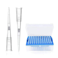 Pipette de pipette à filtre 10ul, transparent blanc, courtes et longues, usage en laboratoire, pas cher, 1 pièce