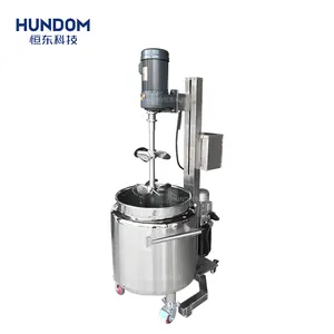 500L Liquid Chemical Mixer Equipment Face Cream Gel Blending Machine macchina per la produzione di sapone liquido macchina per la miscelazione del Gel