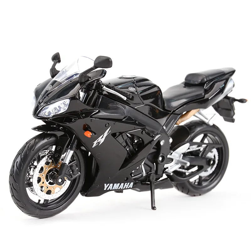 Maisto 1:12 Yamaha YZF-R1 Die Cast Vehicles Collectible Hobbies Motorcycle Model Toys 32712 Assembled Version Metal Alloy