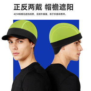 Sports Cap Solid Color Breathable Quick Dry For Running Cycling Hiking Outdoor Activities Adult Unisex - Product Image 3
