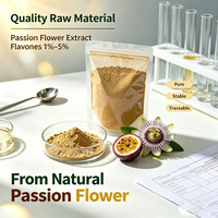 Extrait de Passiflora Incarnata en poudre, fourni par l'usine, flavonoïdes totaux 1%-5%, extrait de fleur de la passion UV pour complément alimentaire