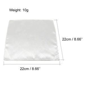 Mouchoirs de poche personnalisables en polyester satiné imprimables par sublimation - Product Image 2