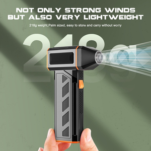 F31 Tiktok Mini ventilateur <span class=keywords><strong>turbo</strong></span> à jet rechargeable Ventilateur <span class=keywords><strong>turbo</strong></span> violent 130000 tr/min Ventilateur puissant Ventilateur de conduit à grande vitesse Kica 2 pistolet de massage - Product Image 5