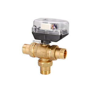 1 \ "Válvula de piezas de sistemas HVAC motivados de 3 vías - Product Image 2