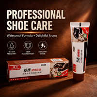 Hei Niu Lederpflege & Möbelpflege Schwarze Flüssige Schuhcreme Tube 35g