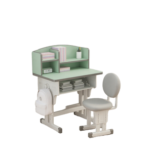 Ergonomic Chiều cao có thể điều chỉnh sinh viên Bàn và ghế đặt trẻ em bằng gỗ viết bảng với kệ sách ngăn kéo cho nhà nghiên cứu đồ nội thất - Product Image 3