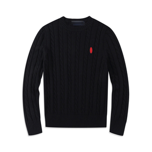 Pullover Maglione da Uomo di Lusso Firmato in Morbida Lana Lavorata a Maglia con Logo Ricamato Personalizzato di Alta Qualità - Product Image 5