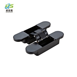 High Quality 3d Adjustable Hidden Hinge 60kg Italy Design Zinc Door 180 Degrees Hinges for Bld-g130 180 Degree Opening - Product Image 1