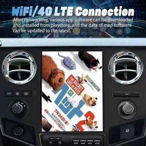 Écran radio Android 12,1 pouces pour Ford F250 F350 F450 F650 2008-2016, GPS, Carplay, lecteur multimédia vidéo, autoradio, unité principale stéréo - Product Image 2