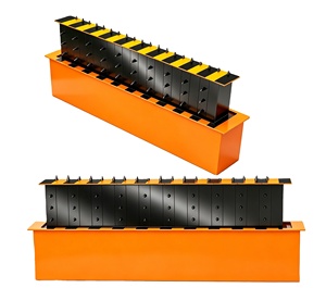 Barrières routières hydrauliques de sécurité robustes pour usine, anti-évasion automatiques avec pointes anti-pneus, barrières routières avec contrôle d'accès - Product Image 1