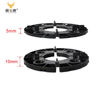 Système de revêtement de sol moderne pour l'extérieur JNZ Socles en plastique PP pour le pavage de carreaux de porcelaine Support de terrasse à hauteur fixe
