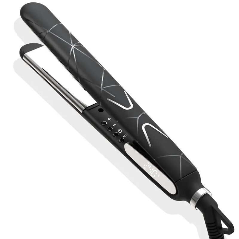 New MCH Titanium Hair Straightener Hair Styling Tools Flat Iron Fast Heating Flatirons with LCD Display