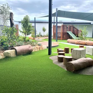 Landscaping outdoor play grass carpet natural grass for garden indoor artificial grass