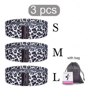 Wholesale Custom 3 Level Resistance 14-50 lb Eco-Friendly Fabric Strips Fitness Exercise <b>Workout</b> Hip Loop Yoga Resistance <b>Bands</b> - Product Image 5